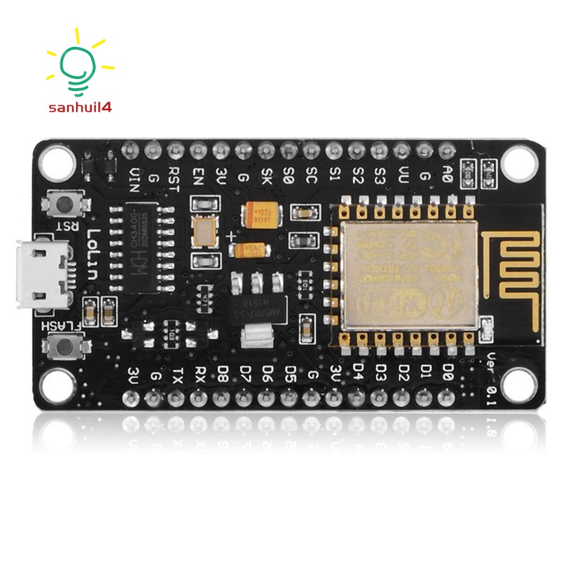 Bảng Mạch Phát Triển Nodemcu Lua Wifi Esp8266 Cho Arduino Te437