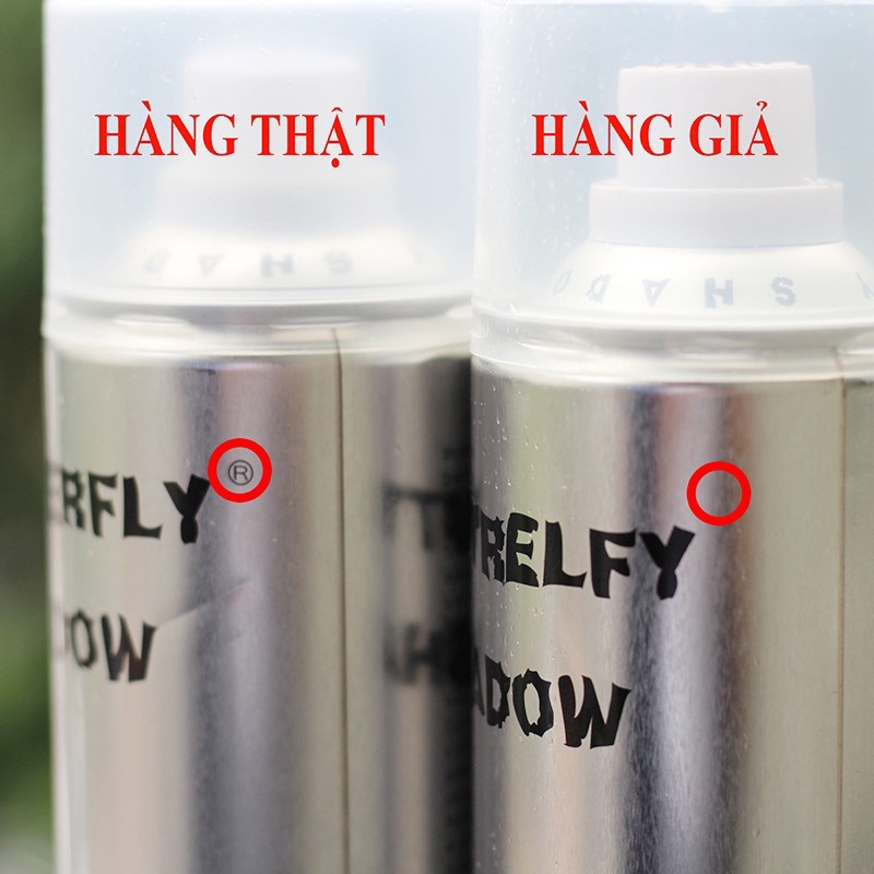 Gôm Xịt Tóc Butter Fly Shadow 600ml,320ml,150ml