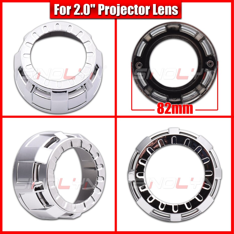 Đèn pha LED DRL hình đôi mắt thiên thần cho 1.8 / 2.0 H1 Bi Xenon