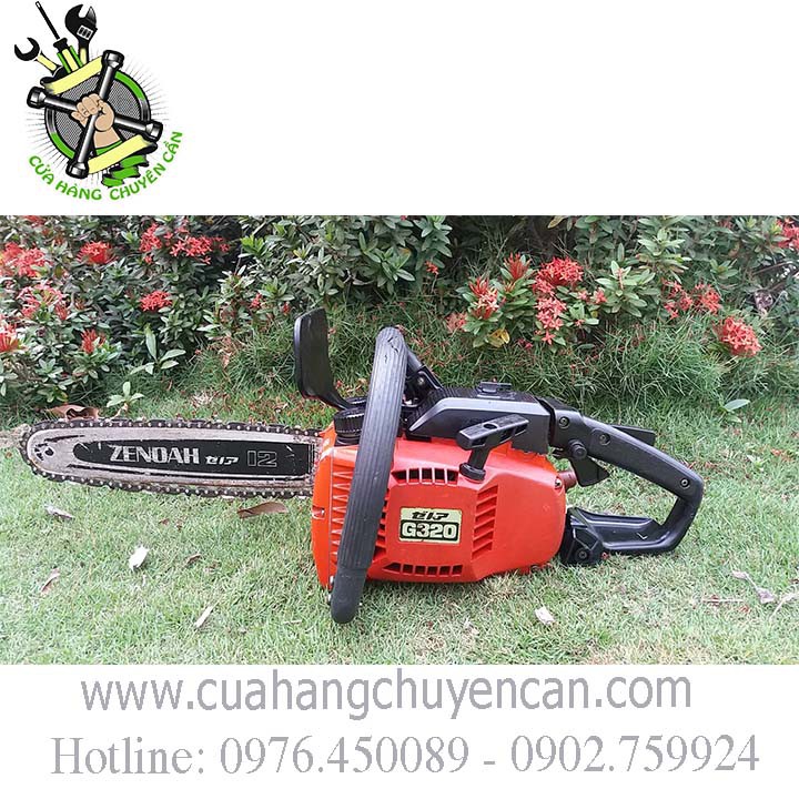MÁY CƯA XÍCH KOMATSU G320  NHẬT BÃI