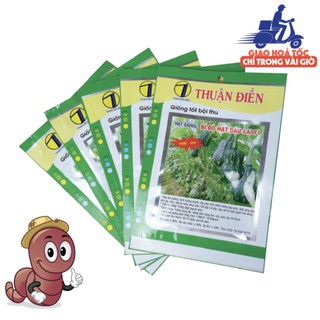 [HẠT GIỐNG QUẢ BÍ ĐỎ HẠT ĐẬU] chất lượng hạt giống đảm bảo nảy mầm, ngon, giòn