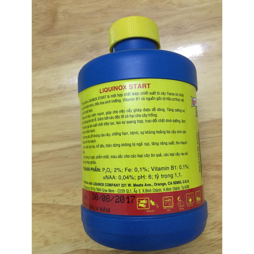 Phân bón lá cao cấp vitamin B1 Growmore chai 235ml