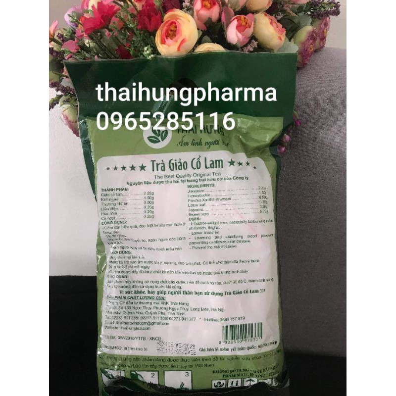 Trà Giảo Cổ Lam Thái Hưng chính hãng (bịch 50 gói x5gr)