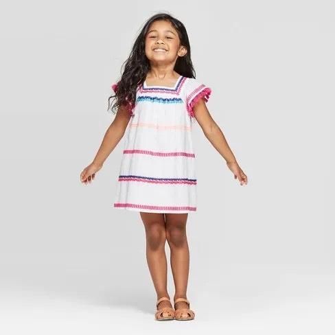 Váy thô boi thêu cat&jack lỗi