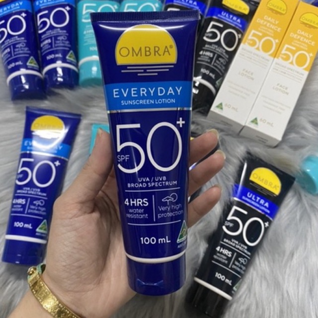 Kem Chống Nắng Ombra Face Lotion SPF50+ Úc
