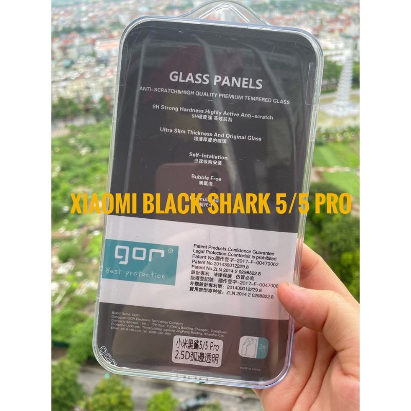 Kính Cường lực Xiaomi Black Shark 5 / Black Shark 5 Pro - Chính hãng Gor