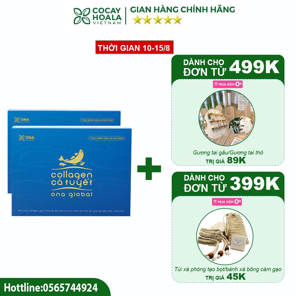 Collagen cá tuyết Nauy - Collagen làm đẹp da, da săn chắc, căng bóng ngậm nước ẩm mượt | BigBuy360 - bigbuy360.vn