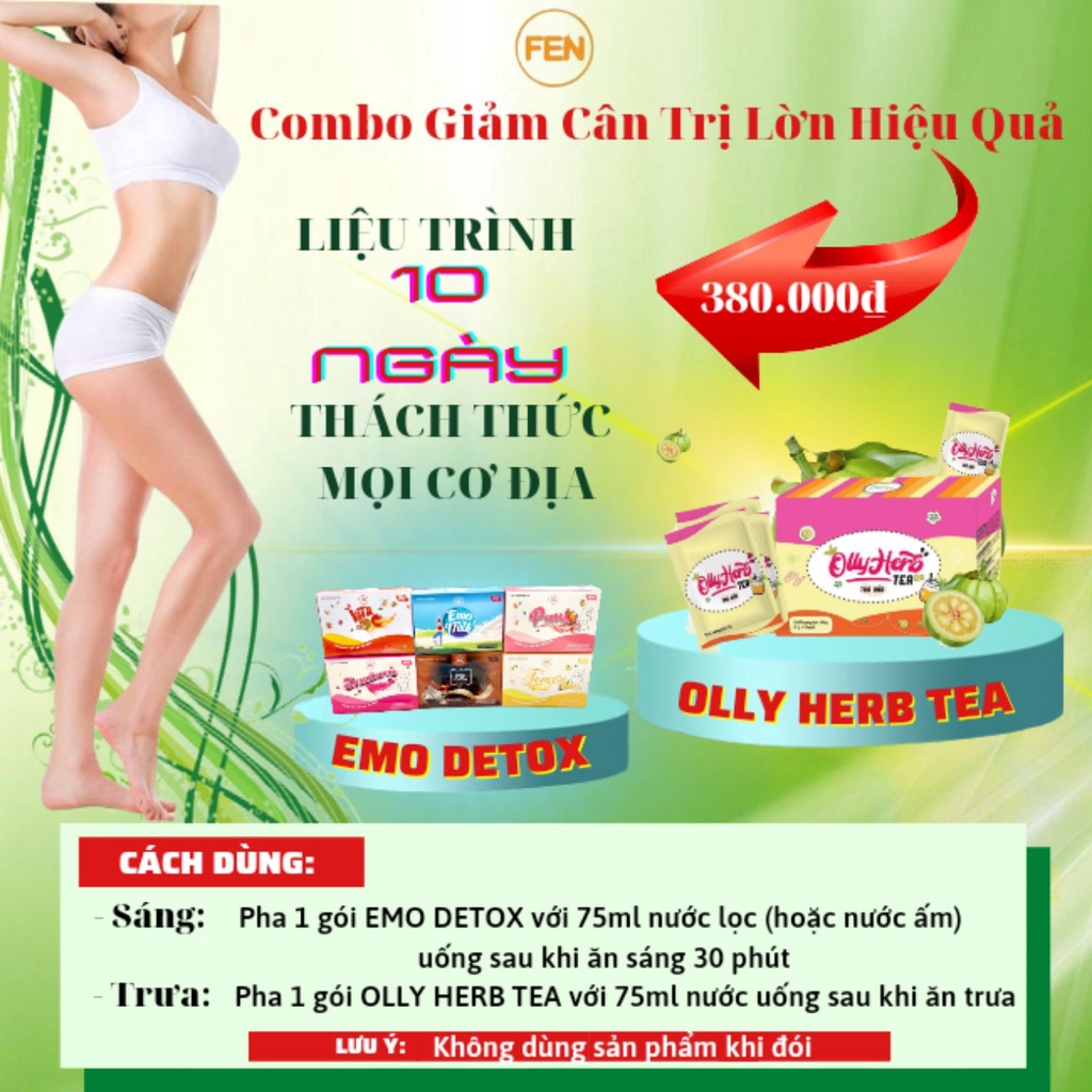 TRÀ BỨA VỊ BÍ ĐAO - OLLY HERB - kèm quà xinh
