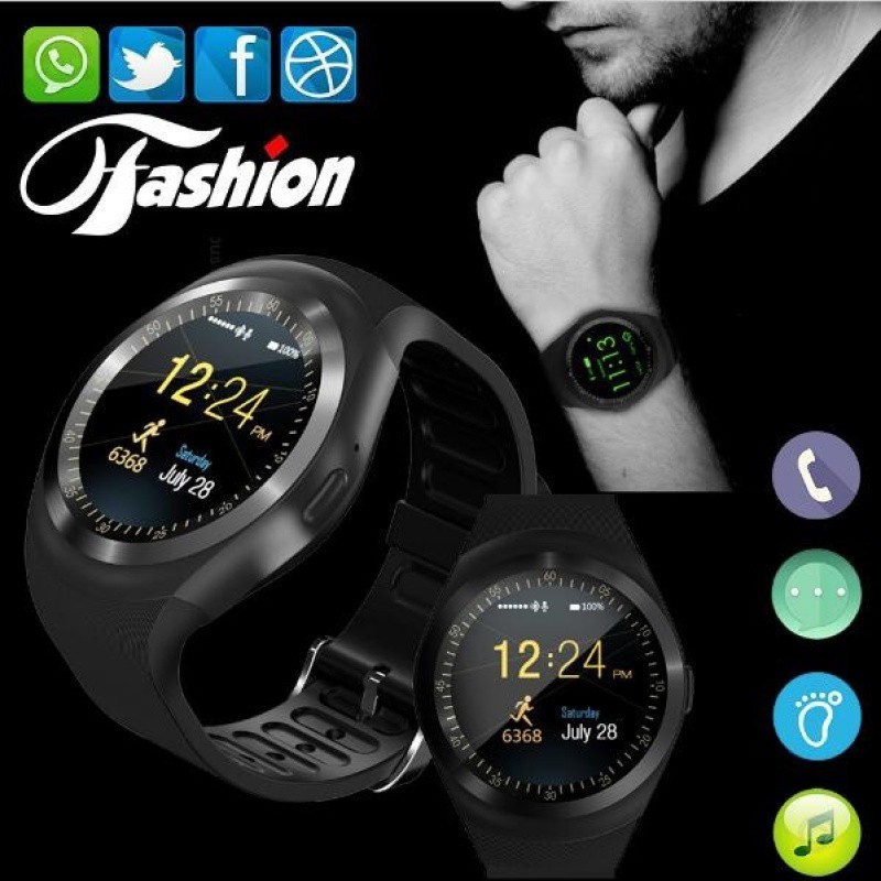Đồng hồ đeo tay thông minh kết nối bluetooth điều khiển từ xa bằng điện thoại android