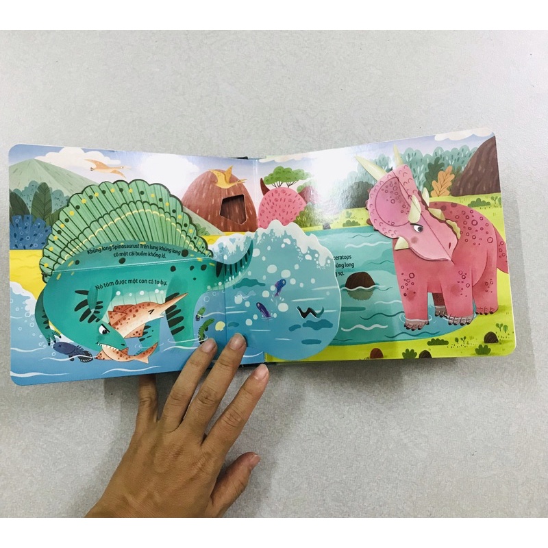 Sách - Khám phá thế giới nhỏ Khủng Long