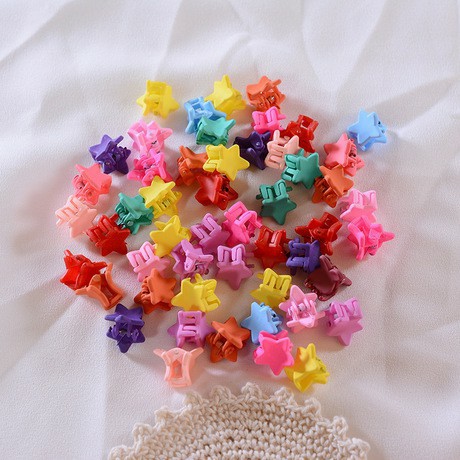 SET 5 CÁI KHÁC MÀU | KẸP TÓC MINI NHIỀU HOẠ TIẾT NGẪU NHIÊN | VIDEO THẬT | KISS PLAZA