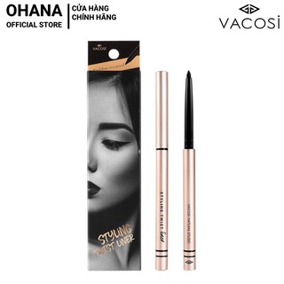 Chì Vặn Kẻ Mắt Dạng Gel Vacosi Styling Twist Liner 5ml (Đen)
