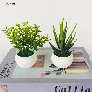 Chậu cây bonsai giả mini để bàn trang trí văn phòng