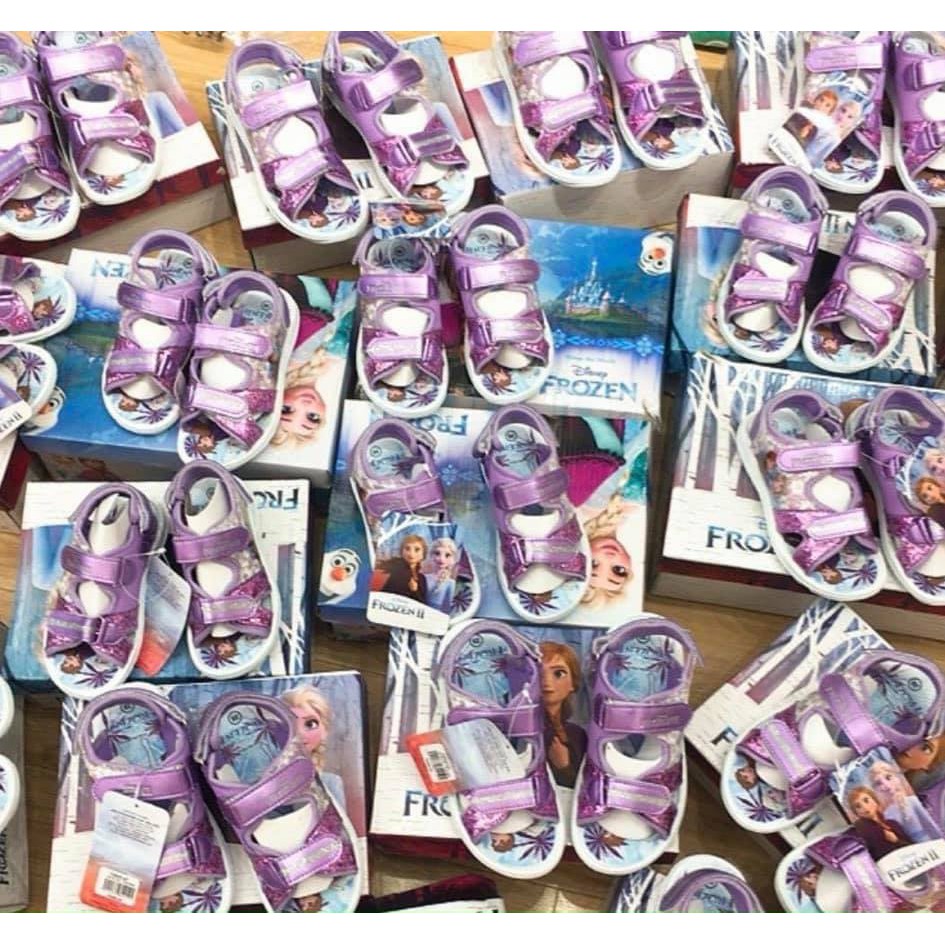 Giày sandal Elsa xuất dư cho bé gái nguyên hộp xịn xò 2021