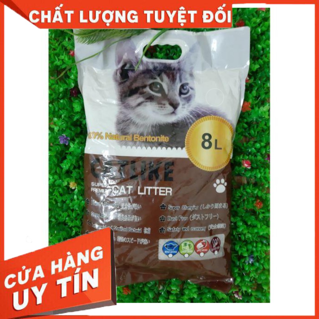 [ BAO 8L ] Cát vệ sinh cho mèo CATLIKE