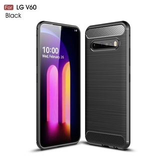 Ốp điện thoại silicon chống va đập cho lg v60 thinq 5g v60thinq