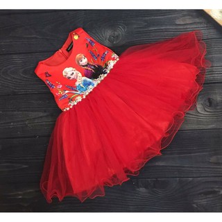 Đầm công chúa elsa cho bé gái