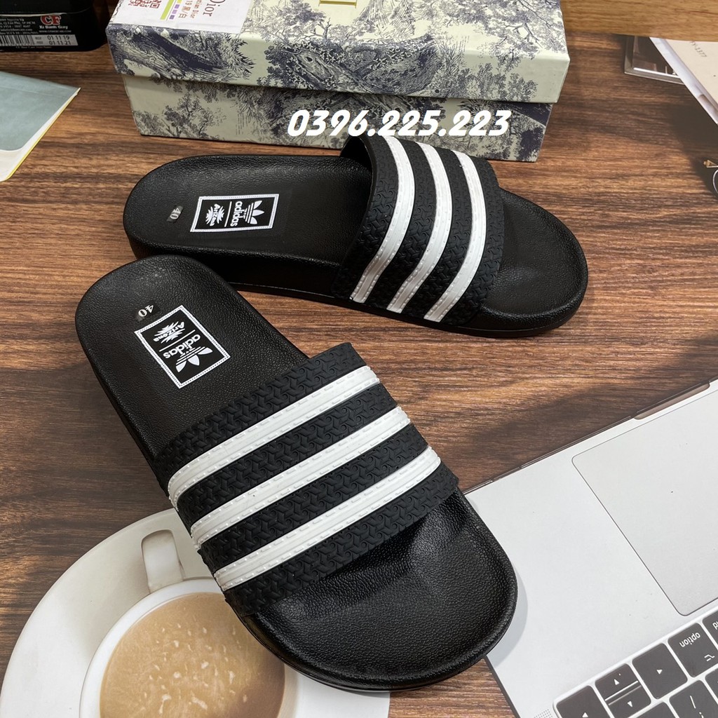 Dép Quai Ngang  ❤️FREESHIP❤️ Dép đôi 3 màu cho nam và nữ đế cao su êm chân thời trang