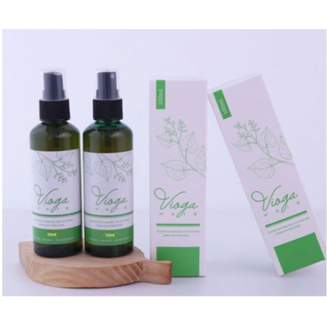 Vioga Hair- Dung Dịch Dưỡng Tóc - Phục Hồi, Ngăn Ngừa Tóc Xơ & Rụng Tóc - Chai 30ml-Thuốc Việt 24h