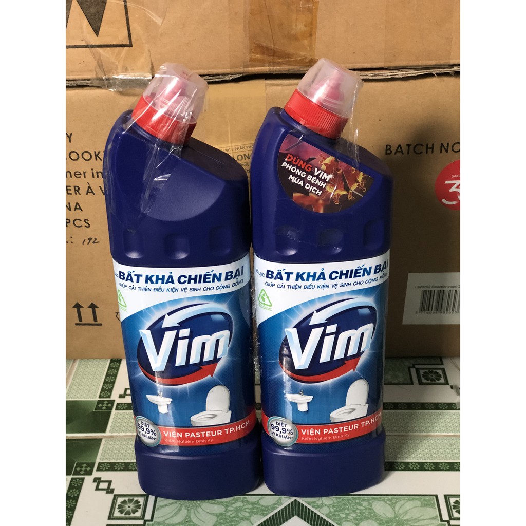 Nước tẩy rửa bồn cầu Vim 900ml