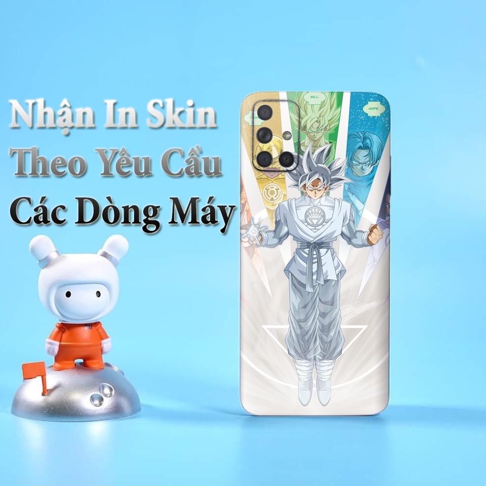 Miếng Dán Skin Điện Thoại In Hình Goku Lantern Cho Iphone 7/ 8/ X/ XS/ 11/ 11 Pro Max Và Các Dòng Máy Android