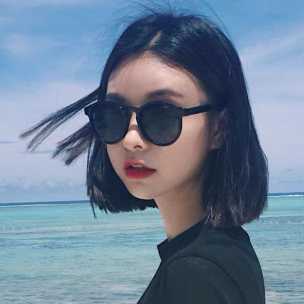 [ HOT] Kính râm gọng tròn với tròng chống tia UV400 phong cách Hàn Quốc