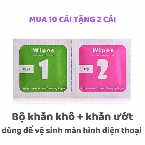 [mua 10 tặng 2] giấy lau màn hình điện thoại, ipad, kính, Máy tính bảng, ống kinh... | BigBuy360 - bigbuy360.vn