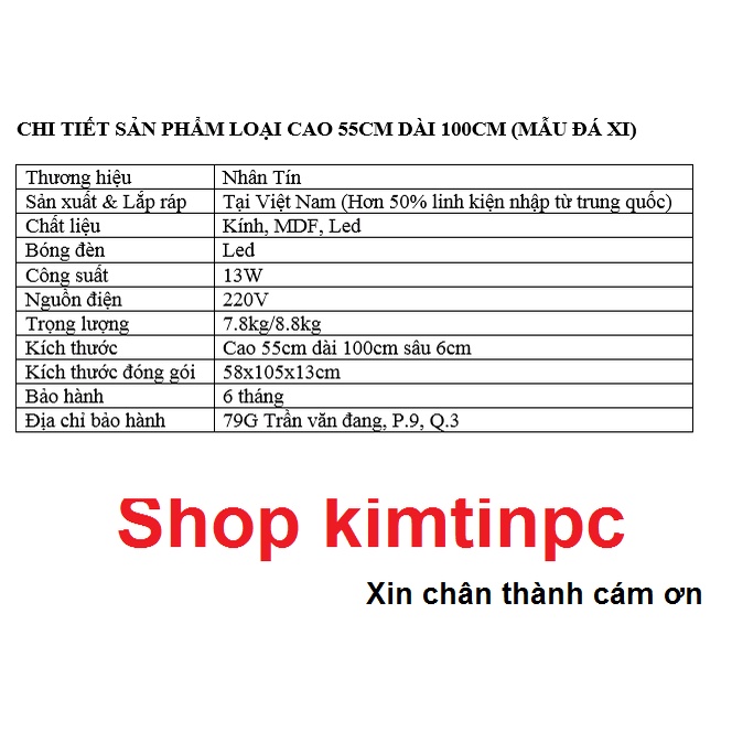 Lịch vạn niên – Tranh đá xi vàng – Đồng hồ - Khổ 55x100cm - mã 897