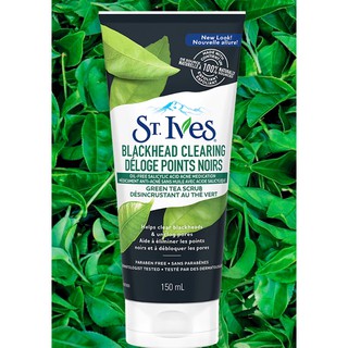 SỬA RỬA MẶT TẨY TẾ BÀO CHẾT ST IVES GREEN TEA SCRUB CHÍNH HÃNG
