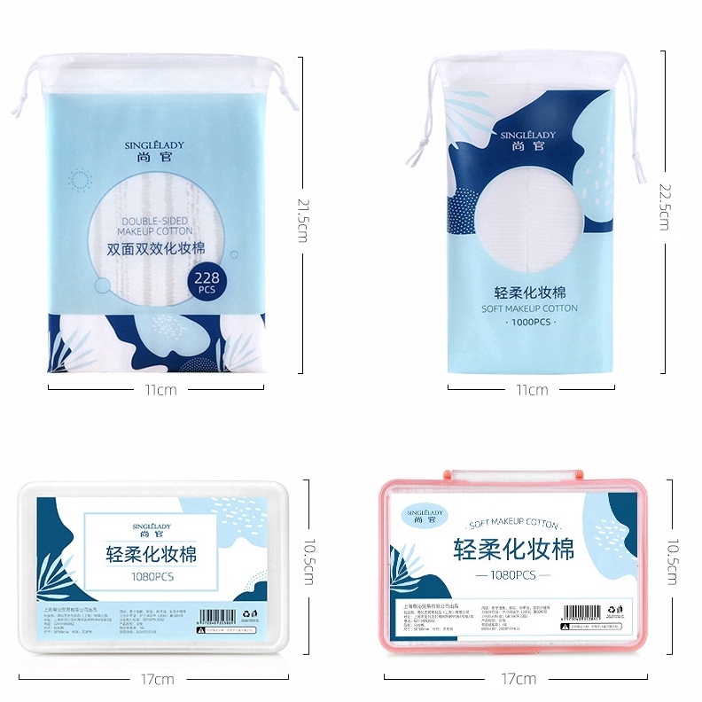 Bông Tẩy Trang Siêu Mềm Chất Lượng Cao Trang Điểm Cho Nữ | BigBuy360 - bigbuy360.vn