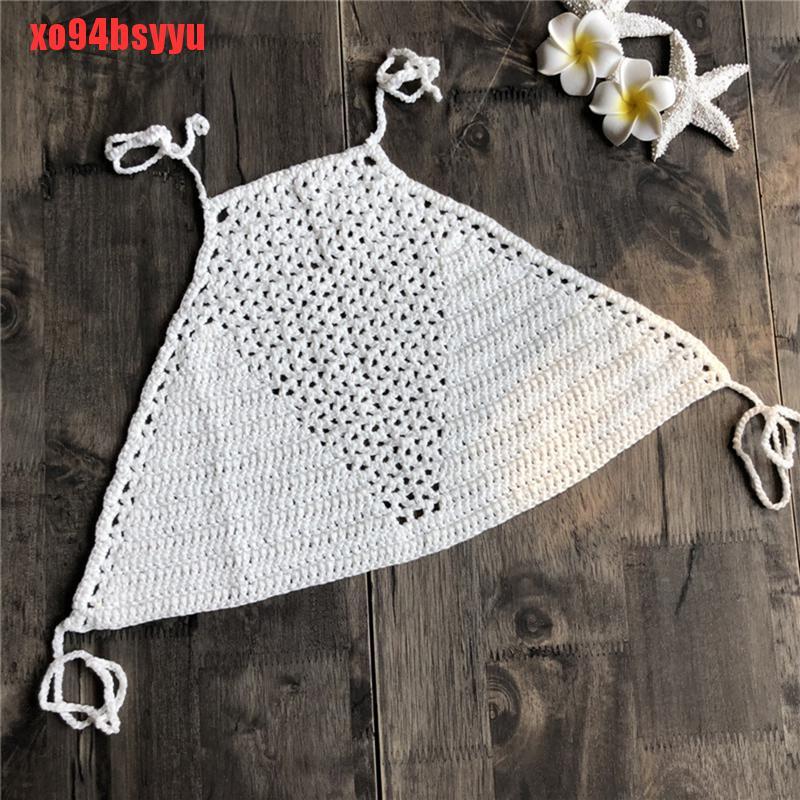 Áo Bra Len Móc Phong Cách Boho (Xo94Bsyyu) Cho Nữ