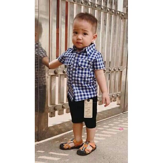 Quần short kaki Mialy Kids co giãn cực thoải mái cho trẻ năng động (15kg - 19kg)