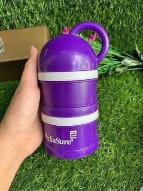 Hộp chia bột sữa pediasure