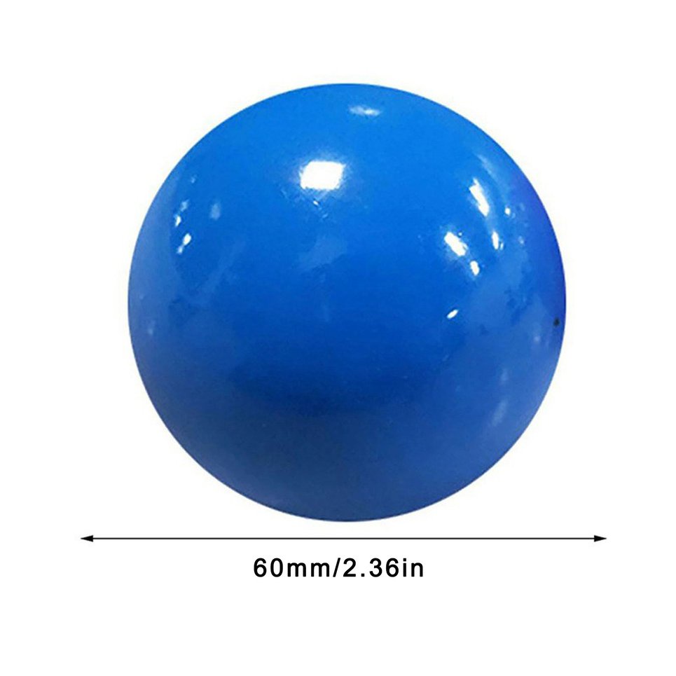 Throwing Balls Luminous Sticky On Ceiling Stick Wall Ball Sticky Squash Ball