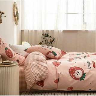 [GIÁ ƯU ĐÃI] Bộ Dâu Nhật set chăn ga gối poly Hàn Quốc [HOT]