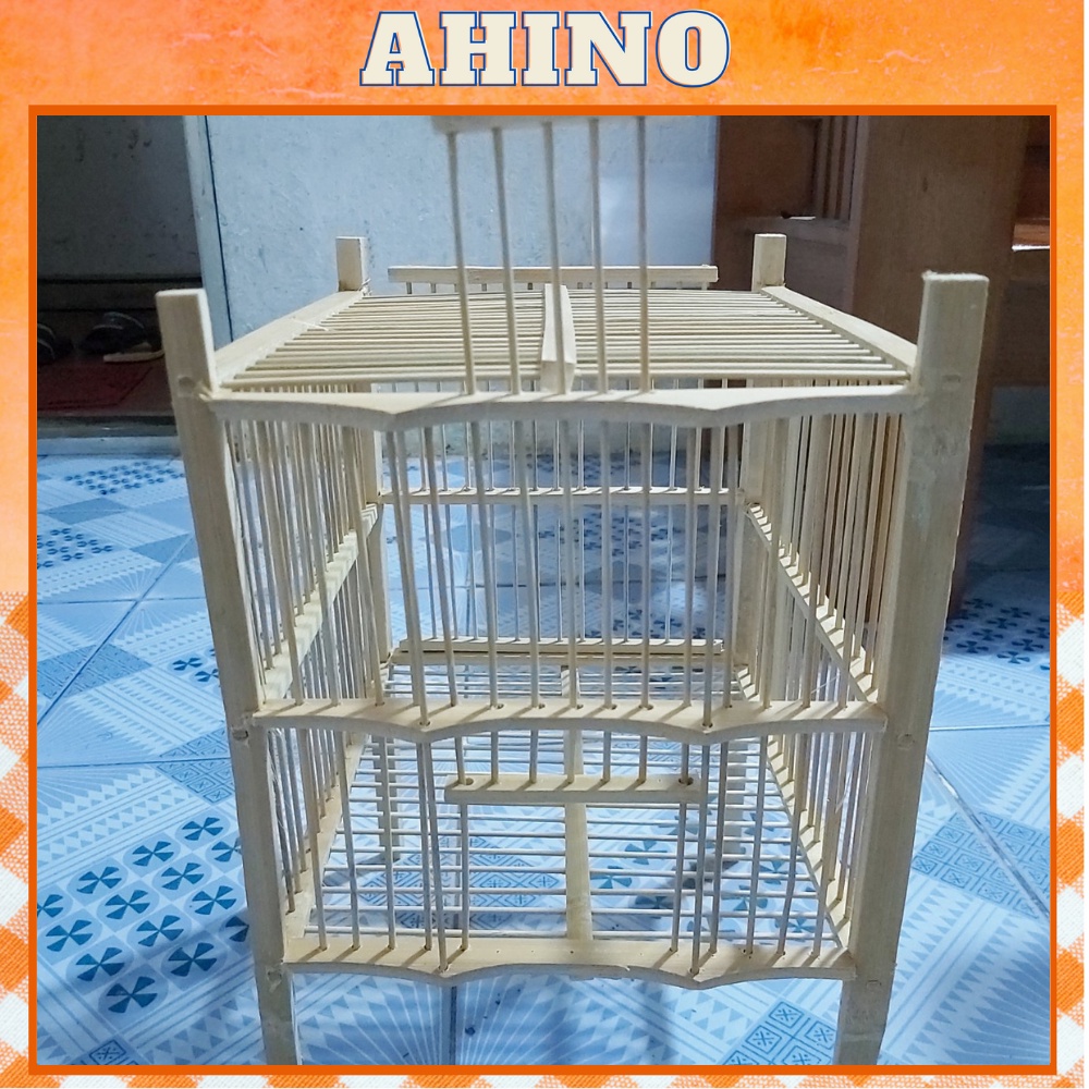 Lồng tắm chim khuyên AHINO lồng tắm chim khuyên cao cấp