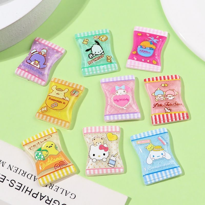 Charm kẹo Sanrio nhũ kim tuyến