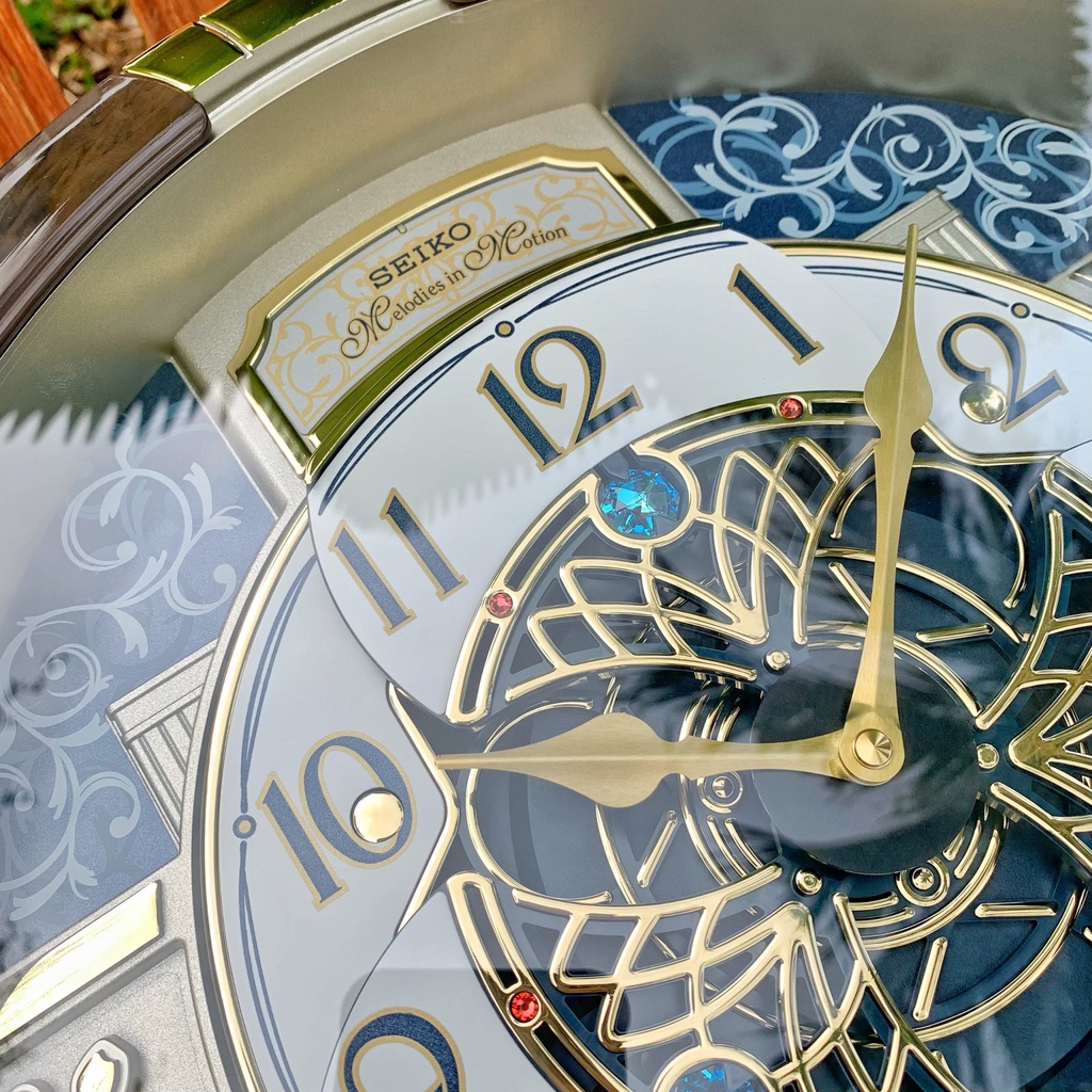 Đồng hồ treo tường Seiko Melodies in Motion Clock - Wall Clock - QXM390BRHZ
