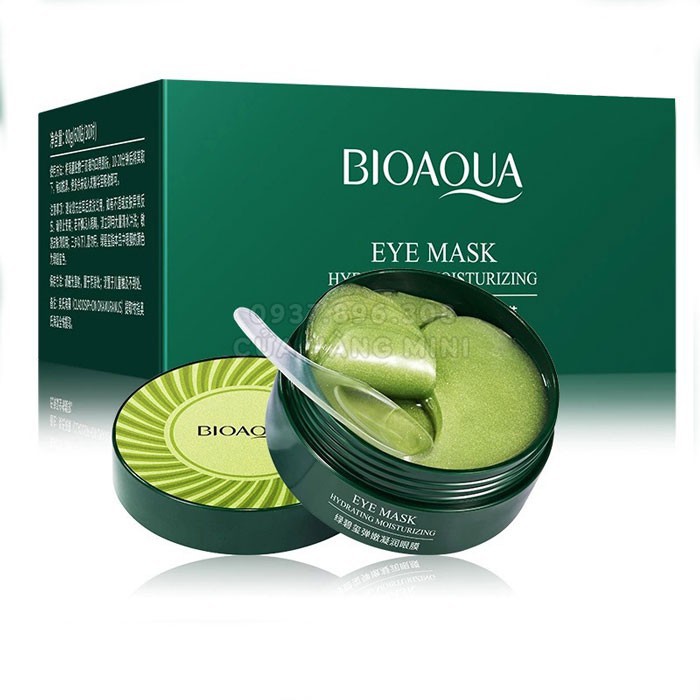 Hộp 60 Miếng Mặt Nạ Dưỡng Mắt, Giảm Quầng Thâm, Bọng Mắt, Nhăn Mắt Của Bioaqua | BigBuy360 - bigbuy360.vn
