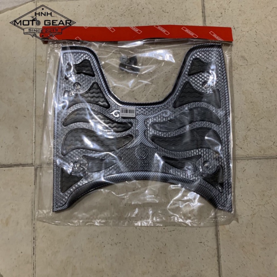 Thảm Để Chân Carbon Honda Vision 2021 Artista Chính Hãng