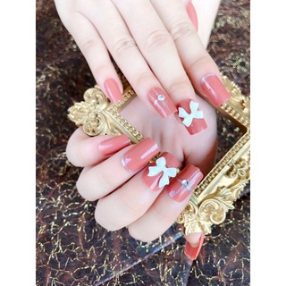 Sét 24 móng tay giả kèm keo