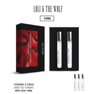 Nước hoa thơm lâu chính hãng Love Memory Box 2 chai nước hoa nam nữ 10ml mùi tự chọn - LOLI & THE WOLF