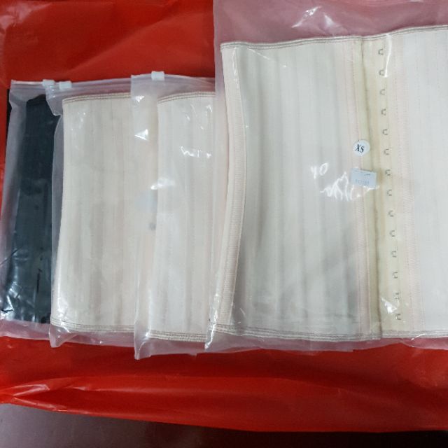 Đai nịt bụng  Latex 25 xương thép loại dài cao 29 cm nhập khẩu chính hãng Italy