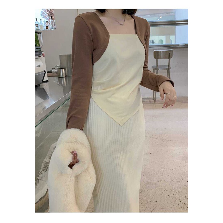 Áo Thun Dài Tay Dáng Rộng Thiết Kế Bất Đối Xứng JL-TX-533