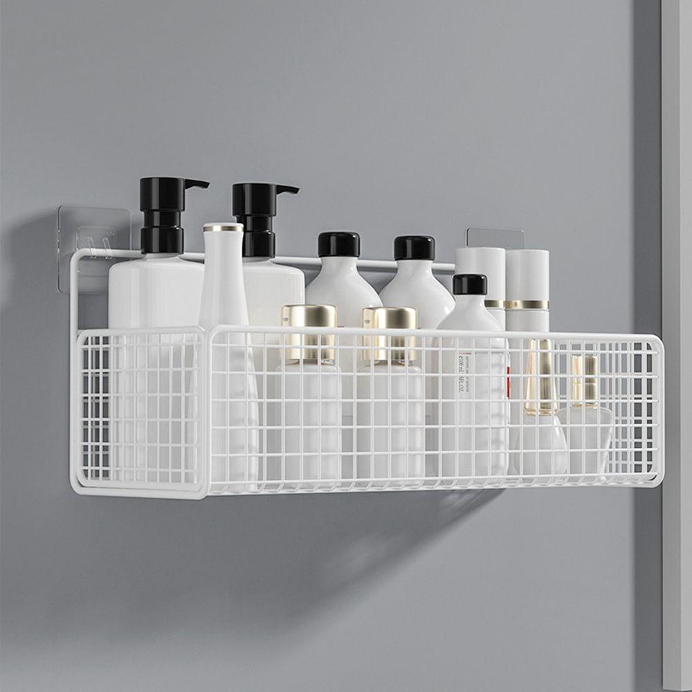 Giỏ Sắt Đựng Đồ Treo Tường Không Để Lại Dấu Vết Chống Rỉ Sét Sức Chứa Lớn