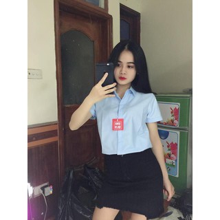 ÁO SƠ MI NỮ NGẮN TAY CÔNG SỞ