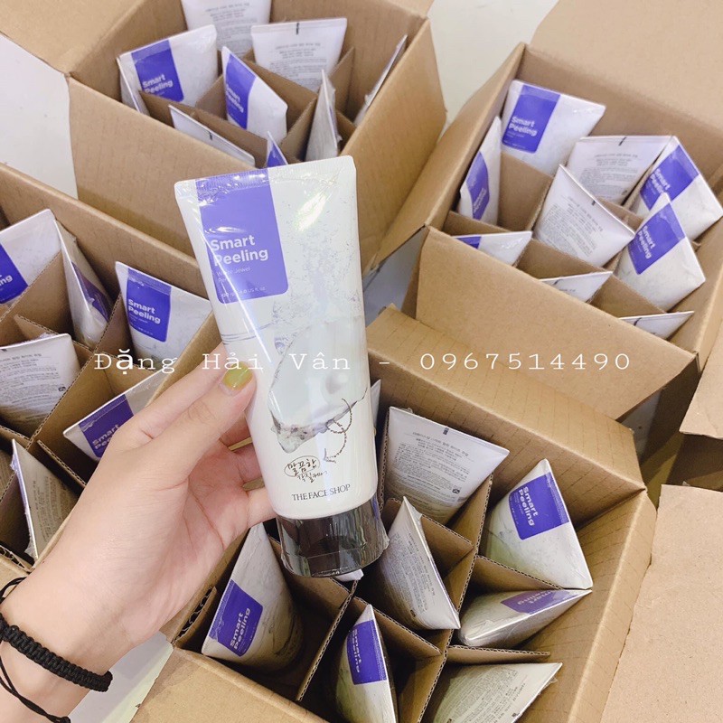 Tẩy da chết ngọc trai làm trắng da Smart Peeling White Jewel Peeling