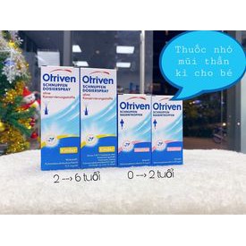 Nhỏ Mũi Otriven Cho Bé