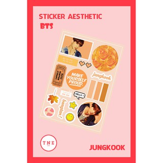 [HÀNG CÓ SẴN] Sticker Aesthetic BTS