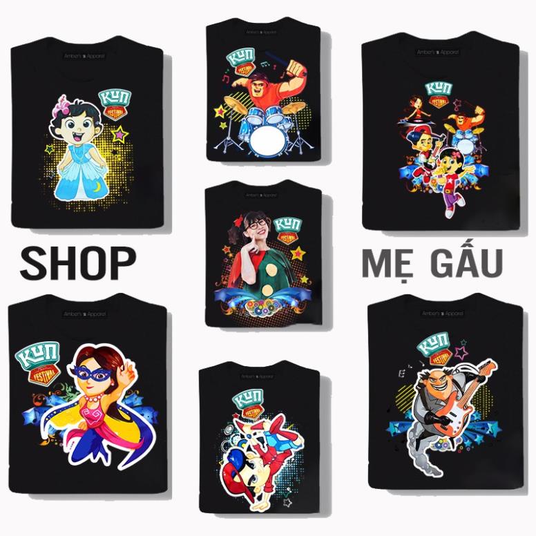 🎁 Áo thun trẻ em gia đình nhà kun nhiều mẫu hót độc quyên, TẶNG kèm bịt mặt kun